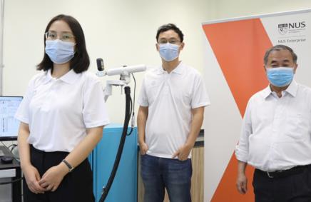 NUS spin-off company develops one-minute breath test to detect COVID-19